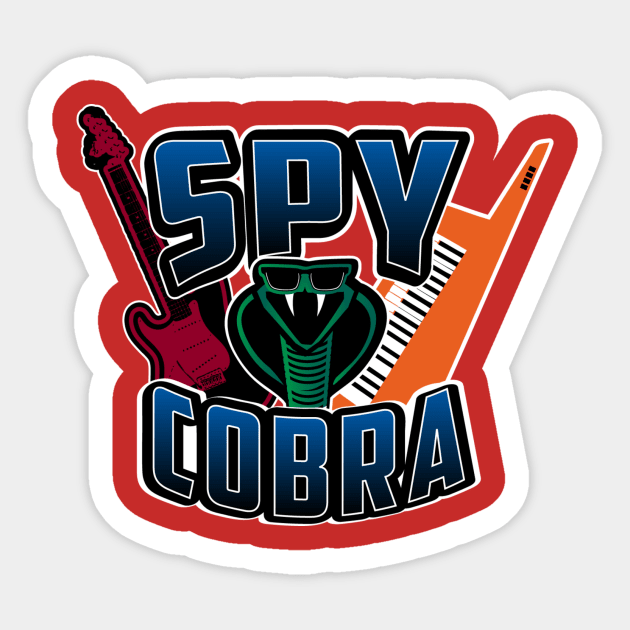 Spy Cobra Sticker by Heliosquid